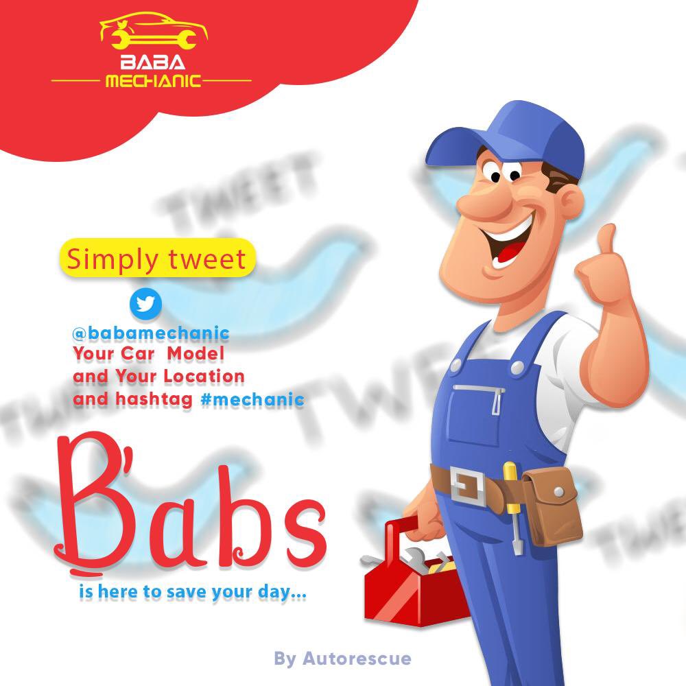 _le_entertainer's tweet photo. You don't have to be stranded because ofcar breakdowns no more, with @babamechanic you’ll get the best auto assistance instantly. #BabaMechanic https://t.co/96tTZo1JVa