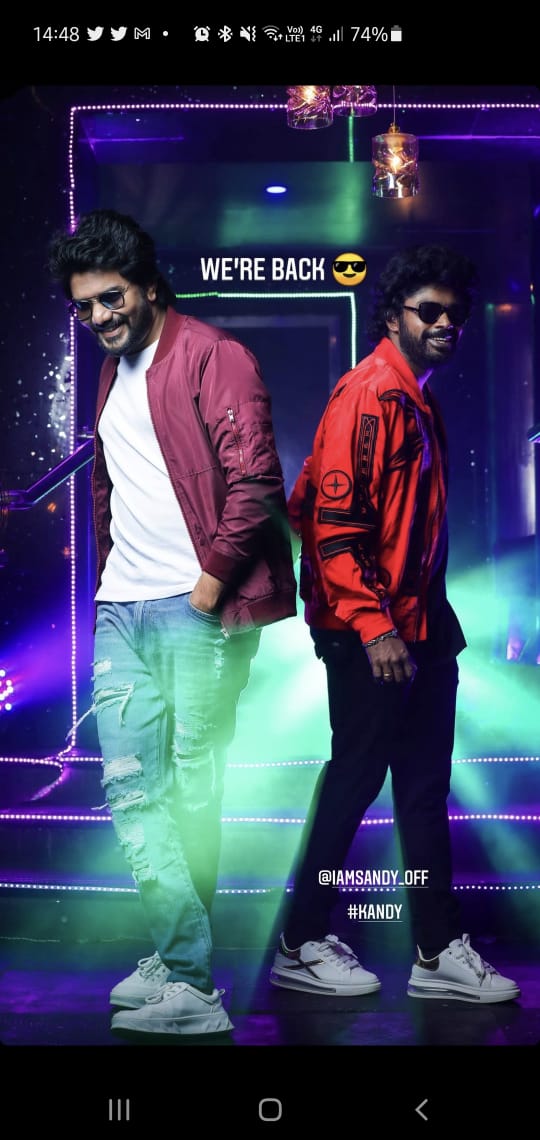 Wow!!The stylish duo is back @Kavin_m_0431 #Sandy🤙

Some excited update on the way 🎊

#Kavin #Lift #AlbumSong