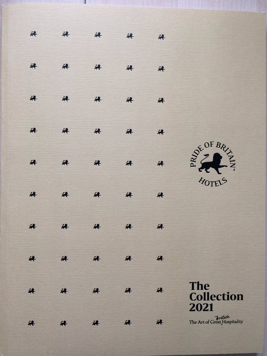 Look at what has just arrived via my postie. There will be Hospitality after Lockdown. Now where should we go? <a href="/pobhotels/">PoB Hotels</a>