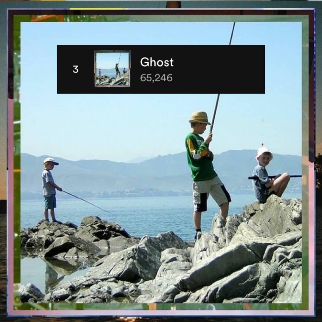 Happy 65k Spotify streams to Ghost, Moritz's most streamed song from the Rascals EP! 

The comforting lyrics tell a story of finding yourself in a life you've lost yourself in, a message to "smile into the dark", always.

Congratulations, Moritz and the team at Frische Luft! 👻🤍