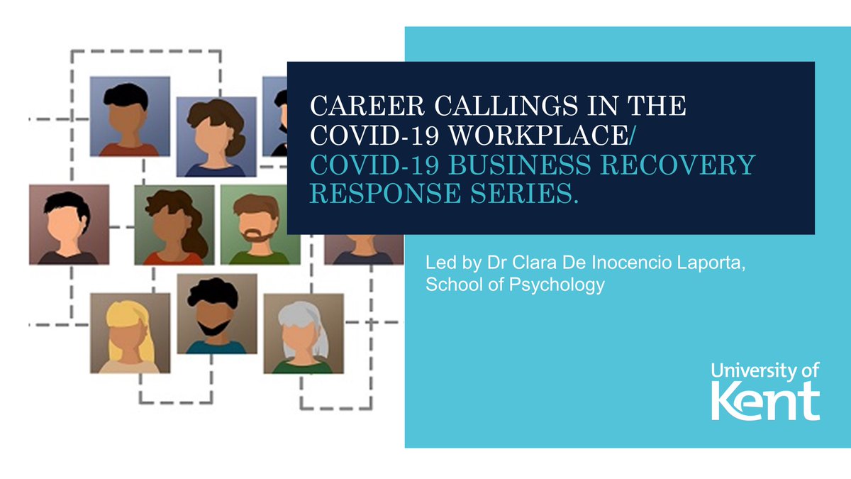 UniKentKEI's tweet photo. Do you see your career as your 'calling'? In @claradei 's brilliant #C19BusRecovery and #KentHRNetwork webinar, sponsored by HRGO, she talks about why it might not be such a bad thing if it isn't.
https://t.co/69enKnIyLz https://t.co/QiZEIdoJ5w