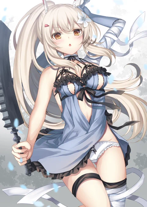 ニーアレプリカント/ゲシュタルトのカイネ
のコスプレをした綾波ちゃん

#アズールレーン 