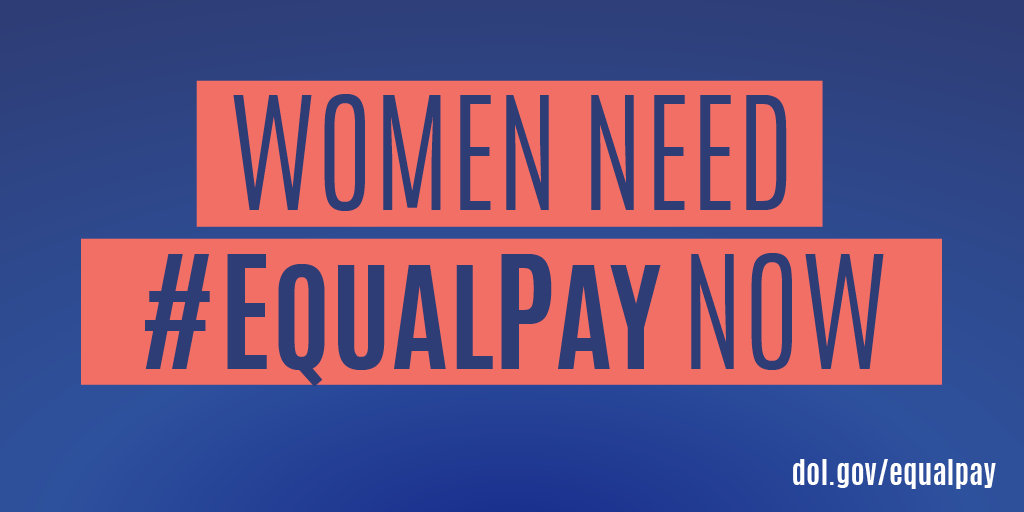 USDOL's tweet photo. The pandemic has exposed the deep inequities in our workforce system and the need for data-driven solutions that support ALL working women. On #EqualPayDay 2021, we commit to doing better, especially for the women most impacted by this crisis. https://t.co/d8D2thPXdp https://t.co/vWid4cRvGk