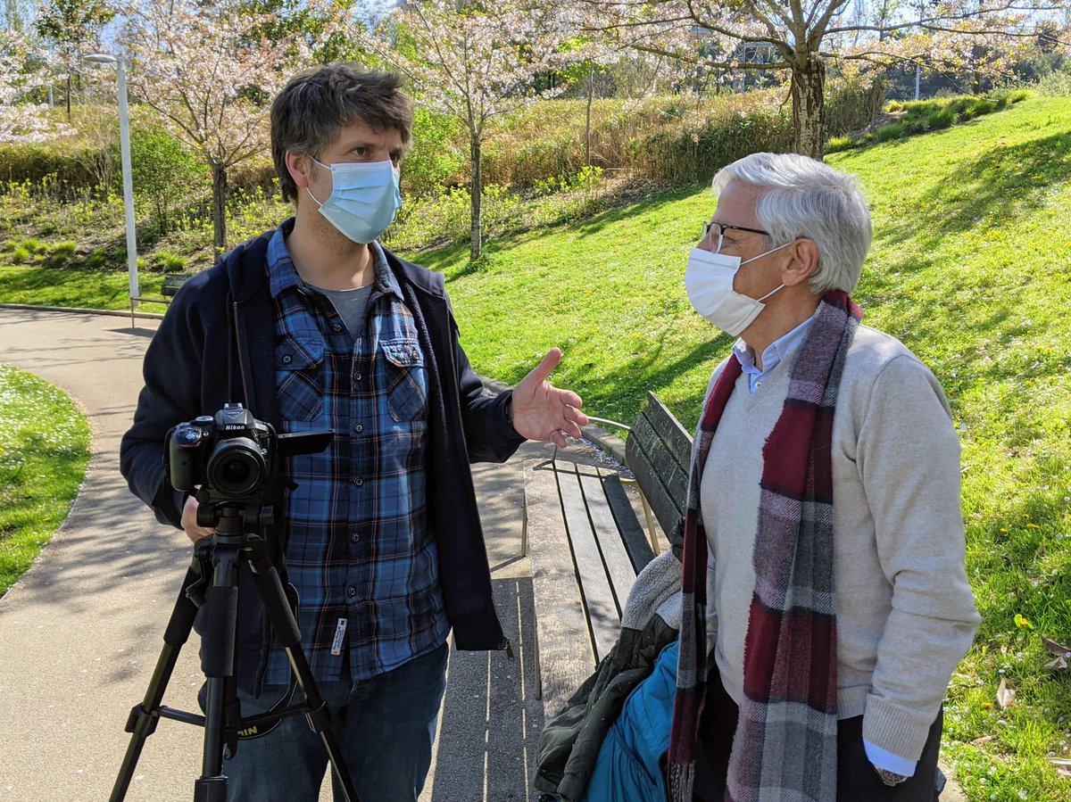 Los videos, las entrevistas y las personas conectan con las audiencias. Preparando contenidos para la próxima campaña de <a href="/ereinargi/">Erein argitaletxea</a> y su plataforma educativa en la nube. Gracias profesor Pereda.