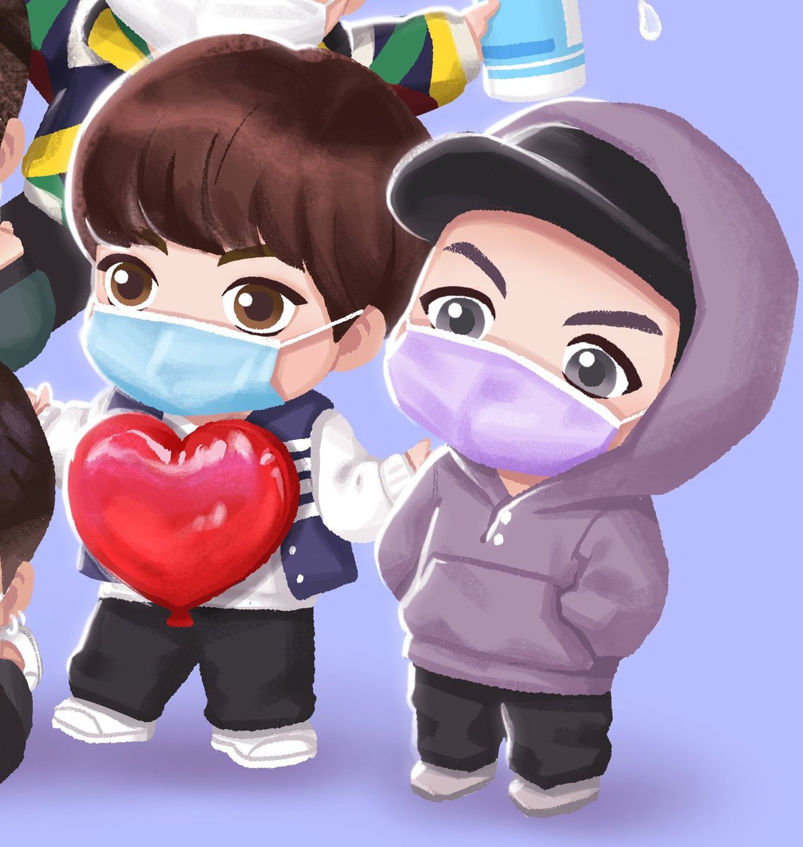 namjintskym's tweet photo. MINI NAMJIN, MEU DEUS! E SE TIVER MINI BONECOS DELES ASSIM?? https://t.co/KVz59bBbL8