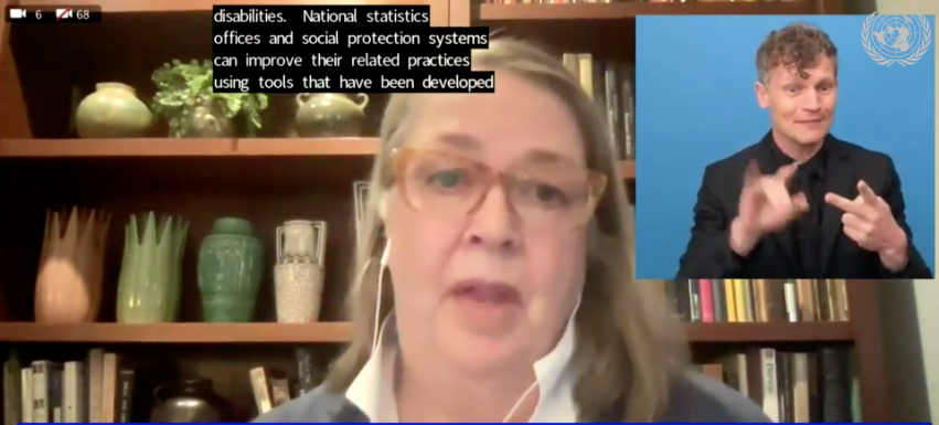 IDA_CRPD_Forum's tweet image. #CRPD24 #DGD on Art. 27. Sue Swenson on behalf of @IDA_CRPD_Forum: Laws and regulations must include non-discrimination on the basis of disability, intersectional discrimination and reasonable accommodation in all stages of the employment cycle. Live at webtv.un.org!