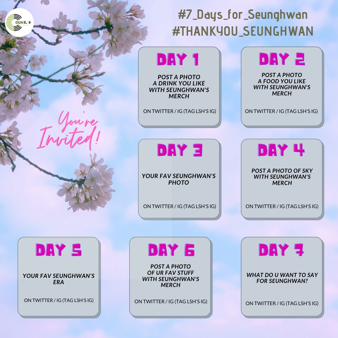 Count9INA's tweet photo. Halo Wonderland 😍

Dalam rangka selebrasi Seunghwan update, ikutan challenge ini yuk

Yang mau upload di ig juga bisa &amp; jangan lupa tag Seunghwan juga ya ^^

Challengenya dimulai hari ini ya 💚

#7_Days_for_Seunghwan
#THANKYOU_SEUNGHWAN https://t.co/TbmeWeMryE