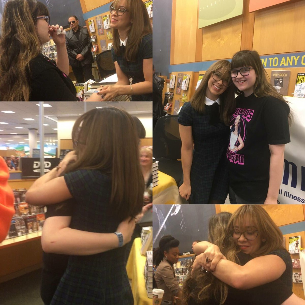 sam_covone's tweet photo. three years later and I still can’t believe i met my idol. and it’s still one of the best days of my life🥰💓 @TheAJMendez https://t.co/yIgdXGyz19
