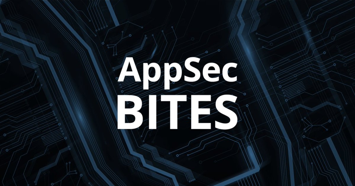 denimgroup's tweet photo. Check out part 4 of AppSec Bites, as presented by #ThreadFix and @Veracode! Learn how businesses can ensure that #DevOps integrates #AppSec tools into a process that works smoothly without slowing your business down. Find it here: https://t.co/DLnJLNpzKZ  #ThreadFix https://t.co/v4HHOd5vWL