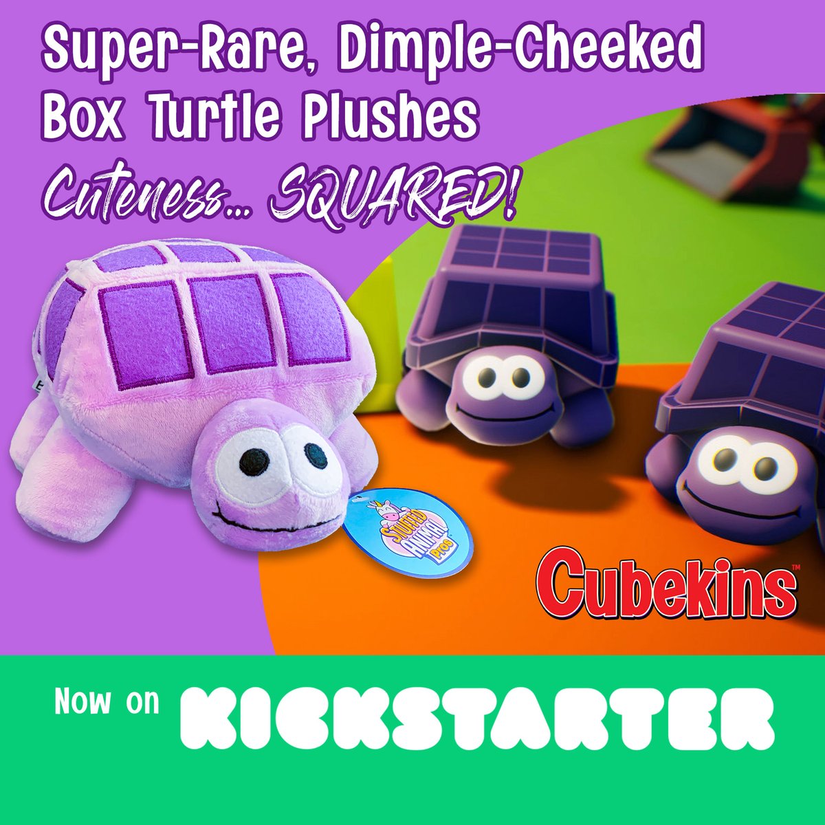 BrainyPixel's tweet photo. We're 25% funded and only 7 days left! Look at those cute little faces...help make them a reality! Back and share!!! https://t.co/RZnm6djr6K
#aturtleaday #cubekinsplush #plushpet #boxturtlesarebest #cubekins https://t.co/zgQFTfzsvK