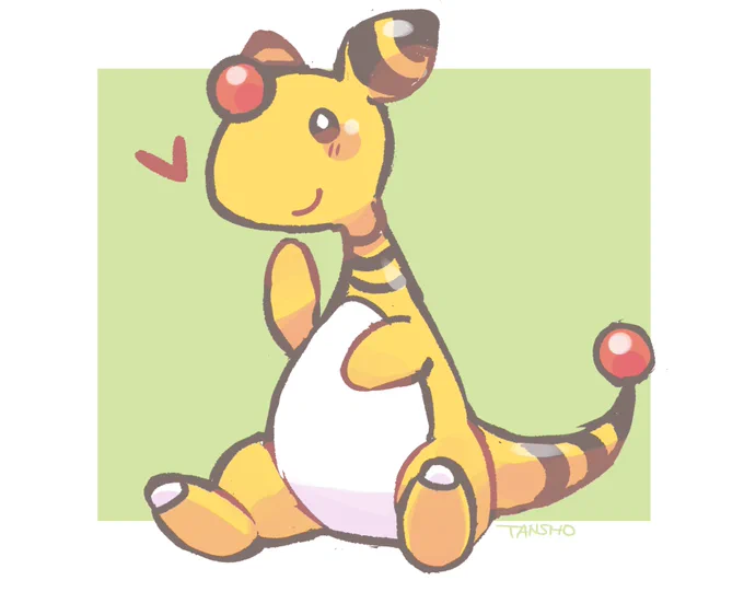 今日のデンリュウ 
