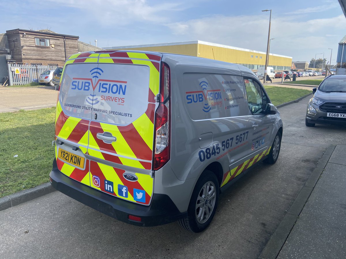 SubvisionSurvey's tweet photo. New van ready for our new surveyor starting with us in April. We will soon be offering 3D laser scanning as a new service to our client base #utilitymapping #3Dlaserscanning #BIM #REVIT #Subvision #SubvisionSurveys #GNSS #Geospatial #topographicalsurveys https://t.co/6Ze3S5HSAk
