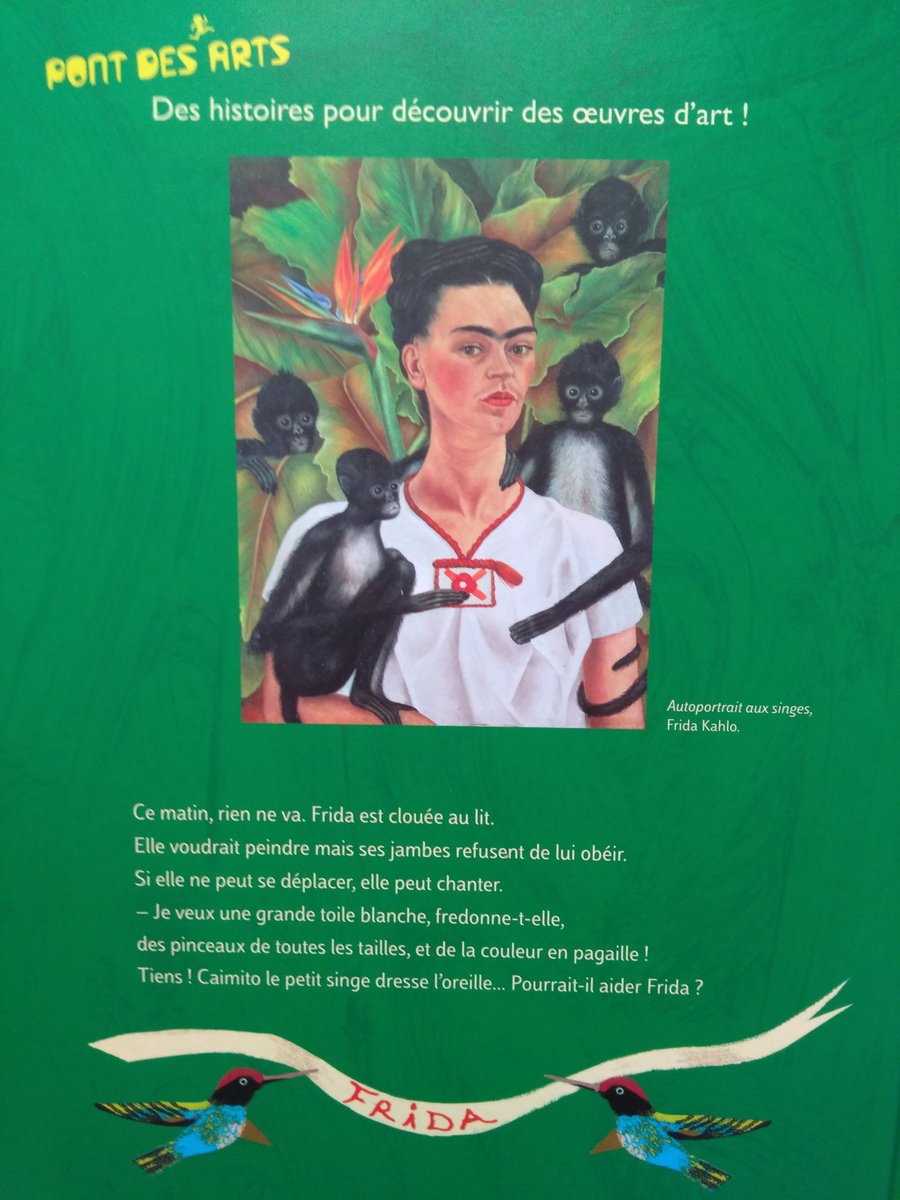 higelelisabeth's tweet photo. Découvre Frida Kahlo dans la Collection #PontdesArts.
Disponible à #AtelierCanopé Beauvais #Canope60 https://t.co/N8wOvKIhyR