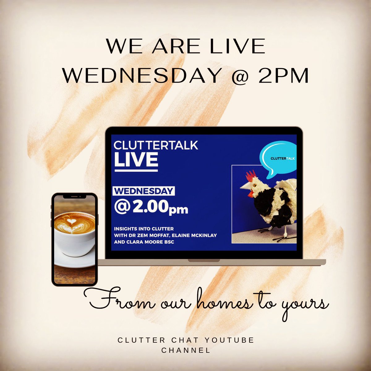 clearmountainuk's tweet photo. Today at 2 pm on the Clutter Chat Facebook Page we are live talking about #SpringClearingWeek #donate #recycle #repurpose and discussing The #konmari method of tidying with our guest from The Joy Factory 🇮🇳 #India. @ClutterChat #professionalorganisers @apdouk https://t.co/JXvX4cJZg8