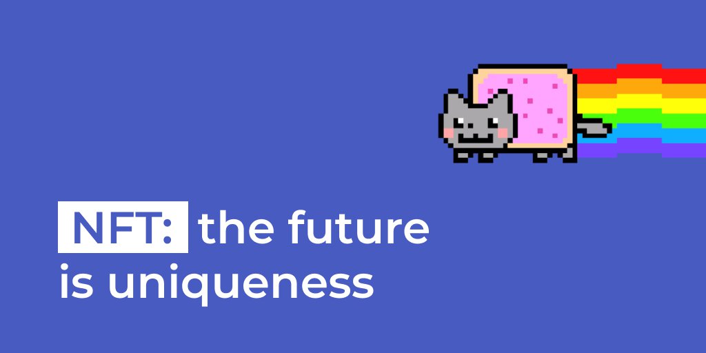 bitzlato's tweet photo. 🙀A GIF featuring Nyan Cat was bought for half a million dollars. The new NBA season drew attention to digital cards depicting basketball players. Time magazine put up NFTs for sale on 3 covers. We're seeing the growth of this market.
⠀
⚙️Our service: https://t.co/3buNiSxWzW https://t.co/z62XmDXx1t