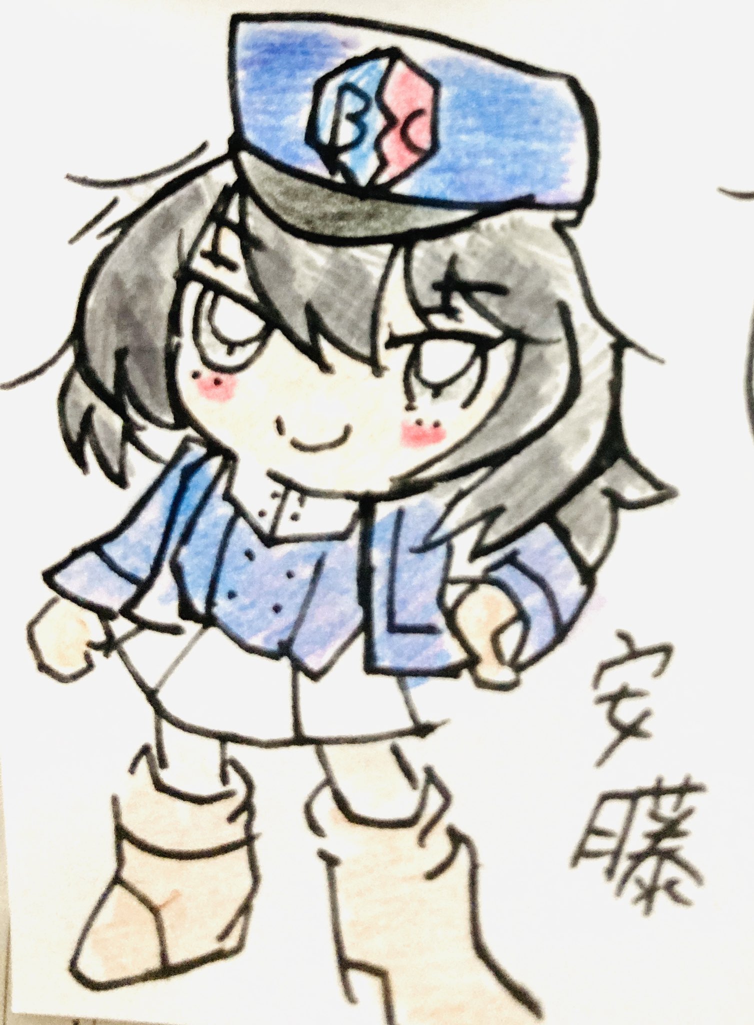 塩粥 ガルパン版深夜のお絵描き60分一本勝負 ガルパン版深夜のお絵描き60分一本勝負 近藤妙子 エクレール 安藤さん T Co Qsdbz9l651 Twitter