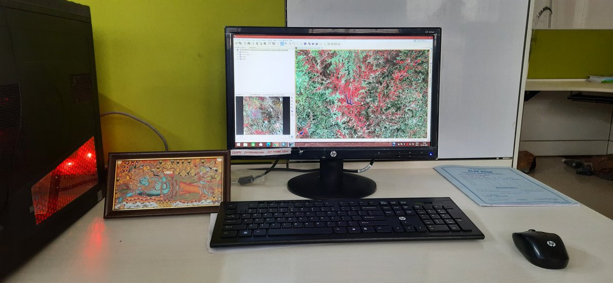 Chippy_P's tweet photo. Research life started again with full swing. #remotesensing #sentiel2 #agriculture https://t.co/AQ4m69Akx4