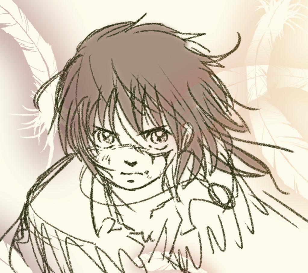 8話を描き描きしている間に描いたラフたち?
今夜は表紙仕上げとセリフのチェック_φ?もう既に描き直したいとこが出てきたけど、これはまた完結した時の将来の自分への宿題じゃ?