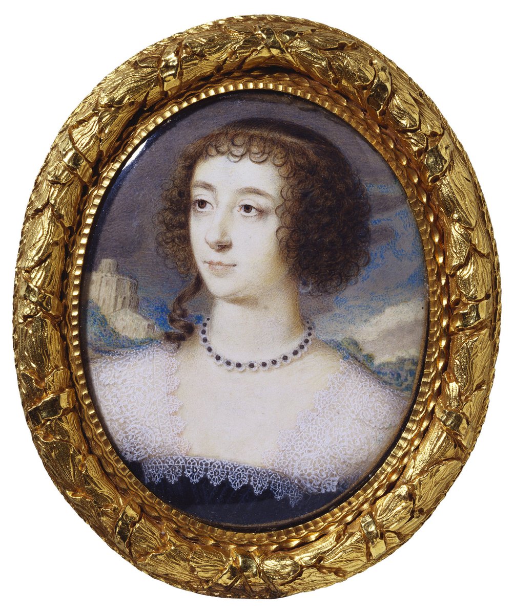 OldPortraiture's tweet photo. Baptised #OnThisDay in 1611: Anglo-French painter #DaviddesGranges (1611-1672)
Portrait of #HenriettaMariaofFrance (1609-69), ca. 1635
#DesGranges #EnglishArt https://t.co/RQIJX7VeYb