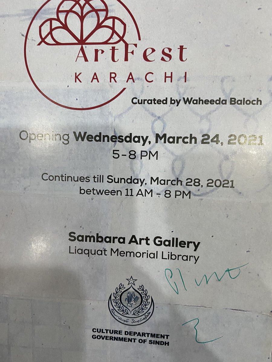 ArtFest: Govt of Sindh is promoting fine and performing  arts, crafts, and literature. Do visit this event to satisfy your senses.