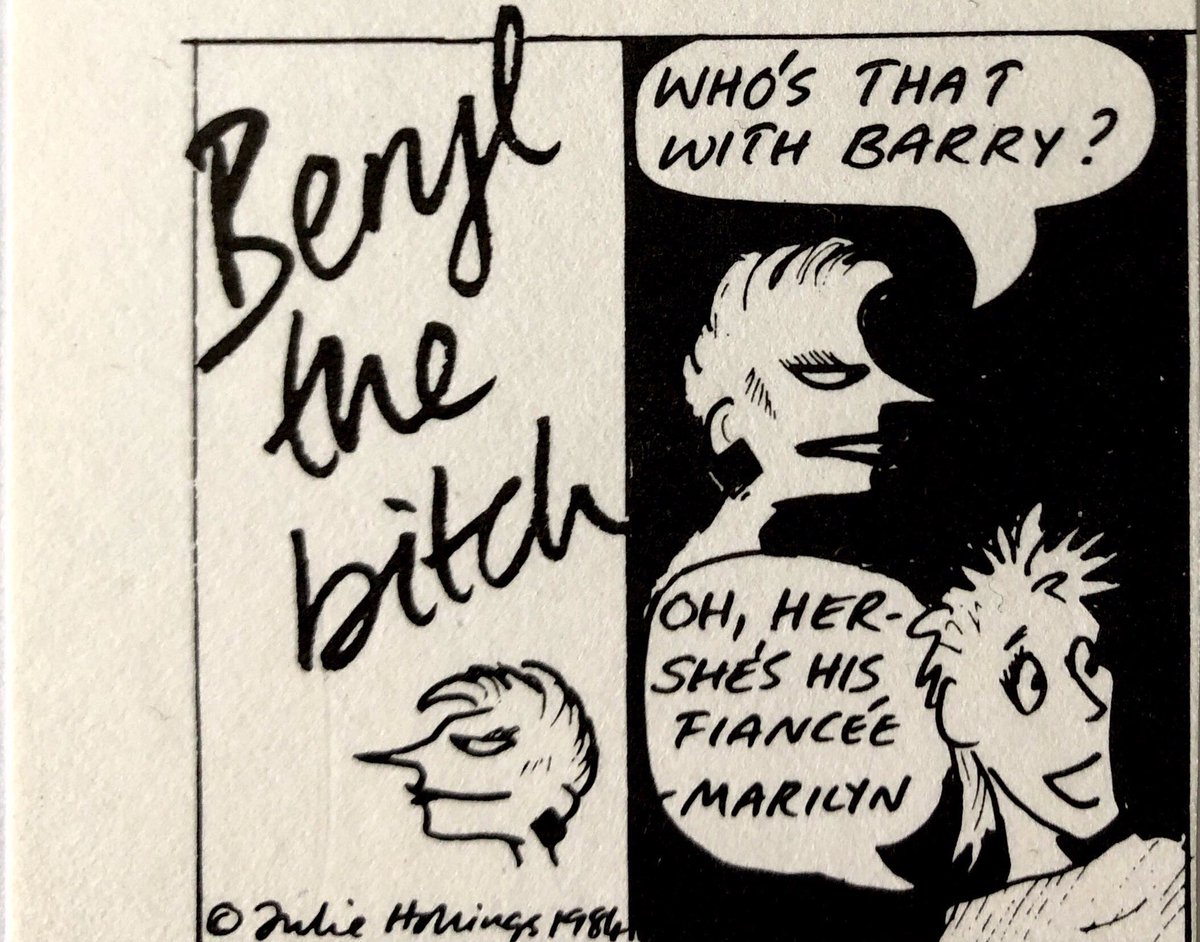 BitchBeryl's tweet photo. Early Beryl...
@ladieswhodesign
#cartoonart #cartoonist #cartoonoftheday #cartoonartist #cartoonillustration #cartoonartwork #funnywomen #comics #comicstrip #comicart #wimmenscomix #comicstripart #80scartoons #80scomics #ladeezdocomics #britishcomics #comix #creativewomen https://t.co/sWbwSo1n8r