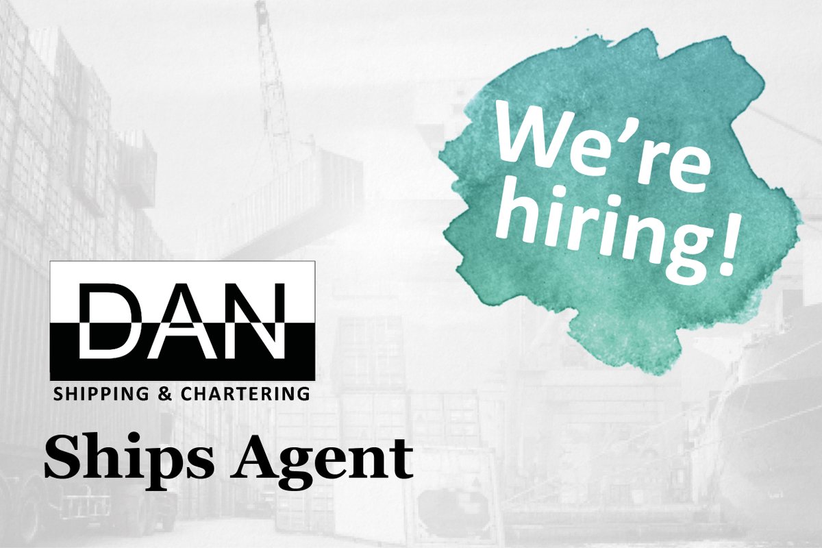 johngoodgroup's tweet photo. Looking to get into shipping agency? We're looking for a new ships agent to join our team in @DANShippingLtd , experience is not essential as training will be given. Find out more: https://t.co/lzx2ONuMmQ #HullJobs https://t.co/HKd1085sG4