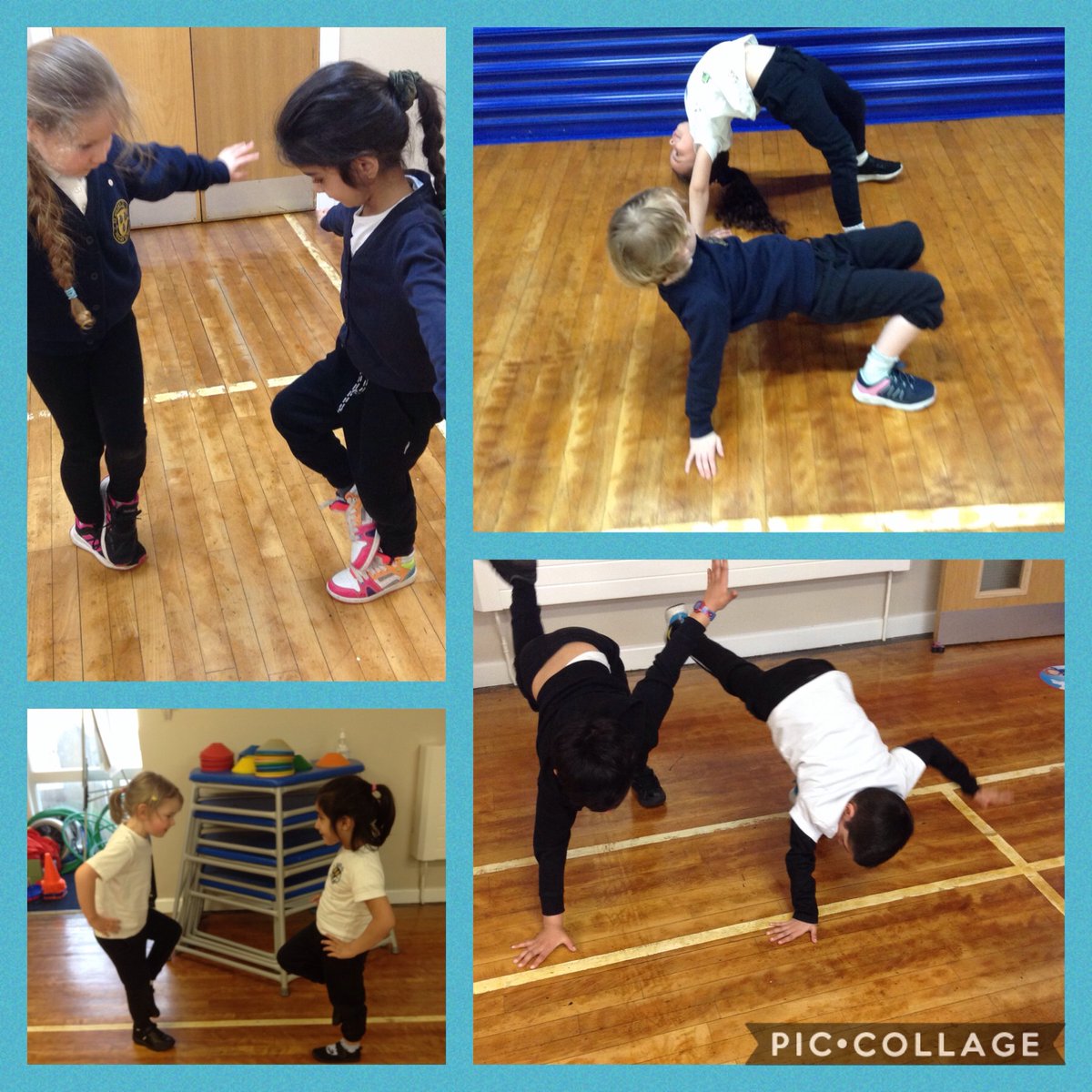 StHildasBury's tweet image. Reception worked really hard in PE today with @connor_edstart. They have been practising balancing.