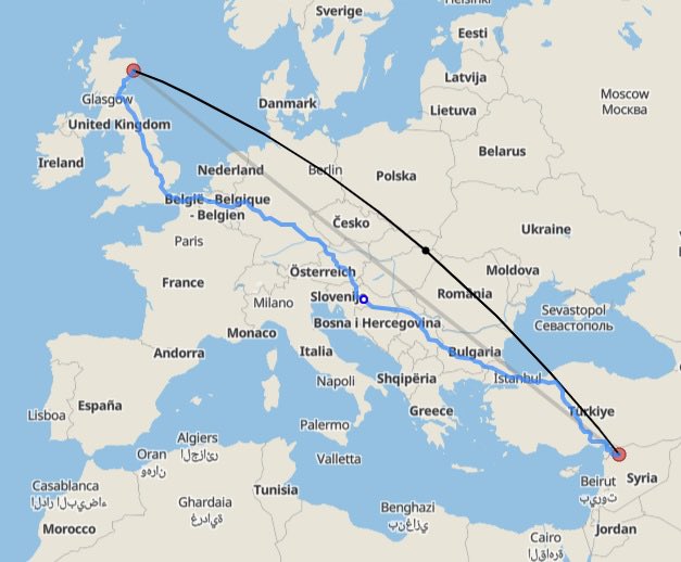 <a href="/MrSilk_PE/">Mr Silk</a> <a href="/northfieldaca/">Northfield Academy</a> Just shy of 5,000km - equivalent to walking the length of the UK, through mainland Europe and Turkey!! #HowFarCanWeGo ?! 🚴🏼🚶🏼‍♀️