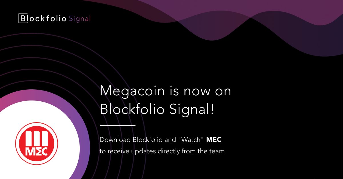 MegaCoin MEC  tweet media