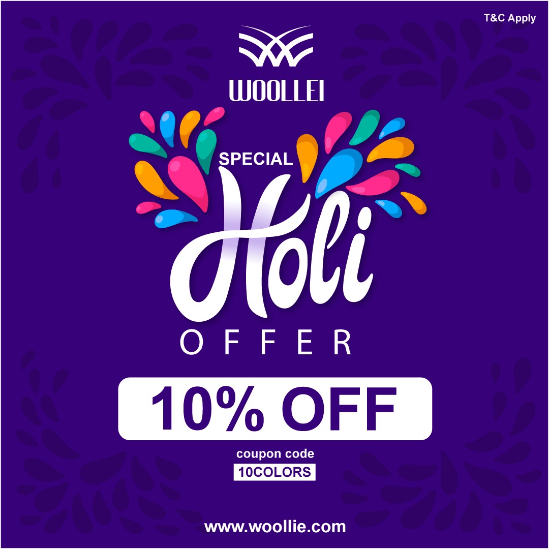 woollei's tweet photo. Hurry Up! Holi is coming. Grab the special Holi offer now. You have a working discount coupon here.

#holi #holifestival #holiseason #holioffer #coupon #couponcode https://t.co/YlTTuZaZJi