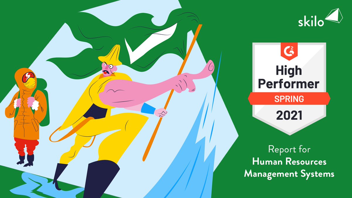 skilohr's tweet photo. Once again, we are excited to announce that #Skilo ranked as “#HighPerformer” in G2’s Spring 2021 Report for Best #HumanResources #Management Systems! 
👉 https://t.co/FXxfUUiaGc

Go read our reviews on #G2 🤩https://t.co/kEBxgKQQ5H

 #G2 #Performance #HR #EmployeeExperience #HRM https://t.co/OSTp1GGaqF