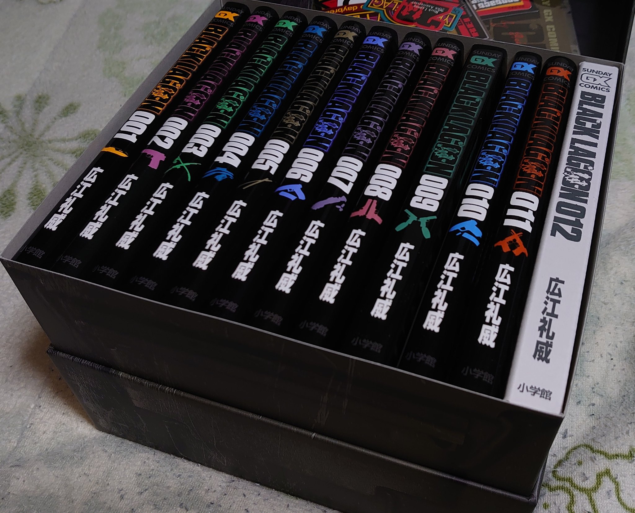 ぜろ Black Lagoon 1 11 th Anniversary Box 好きな作品だけどコミックは持ってなかったので本屋で見かけて購入しちゃいました Blacklagoon ブラックラグーン T Co S6cmud5je4 Twitter