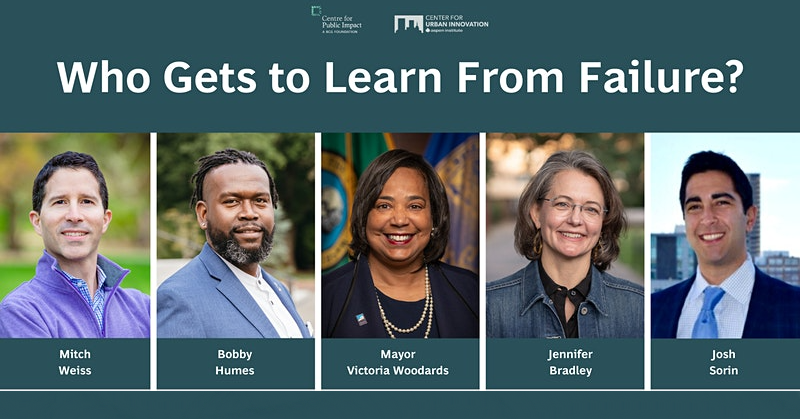 AspenUrbanInnovation (@aspenurbaninnov) on Twitter photo Learning from failure is an important part of innovation in #localgovernment. But who gets to benefit? How do race, gender, and position come into play?
➡️ We're teaming up with <a href="/CPI_foundation/">Centre for Public Impact (CPI)</a> on April 8 @ 1pm ET to to dig deeper: eventbrite.com/e/who-gets-to-… Learning from failure is an important part of innovation in #localgovernment. But who gets to benefit? How do race, gender, and position come into play?
➡️ We're teaming up with <a href="/CPI_foundation/">Centre for Public Impact (CPI)</a> on April 8 @ 1pm ET to to dig deeper: eventbrite.com/e/who-gets-to-…