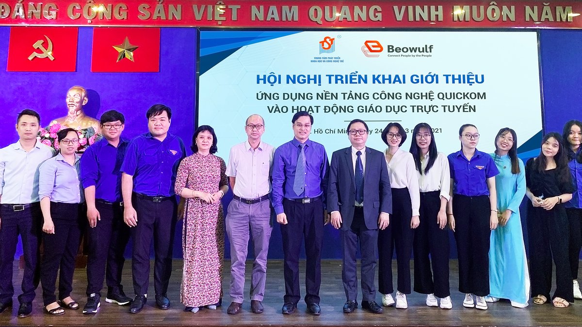 BeowulfChain's tweet photo. 🌟 Beowulf Blockchain is pleased to partner with the Ho Chi Minh Communist Youth Union to deploy QUICKOM for the academic community in Ho Chi Minh city.

#beowulfblockchain #partnership #QUICKOM #videoconferencing #communication #BWF #telecommunications #DecentralizedNetwork https://t.co/u7p1pYGGNf