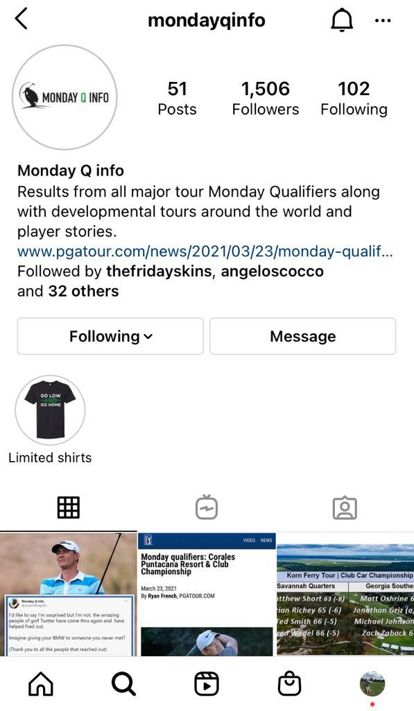 acaseofthegolf1's tweet photo. I really have no idea what I'm doing on IG,  but with a friend's help I'm learning.  I'm going to try to be more active on there, give me a follow if your into that type of thing. https://t.co/6Vx951PUKc