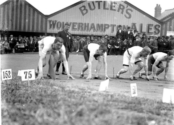 Various sporting endeavours at what is now the Molineux Stadium and the grounds of our building, including running and bicycle races, and the steeplechase. #Archive30 #SportArchives