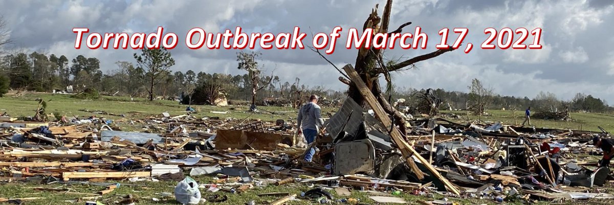NWSBirmingham's tweet photo. We have finalized our storm surveys from the March 17, 2021 tornado outbreak. We have created an event webpage containing detailed information here: https://t.co/H07l8kSoCe #alwx https://t.co/c4vIKRTPBU