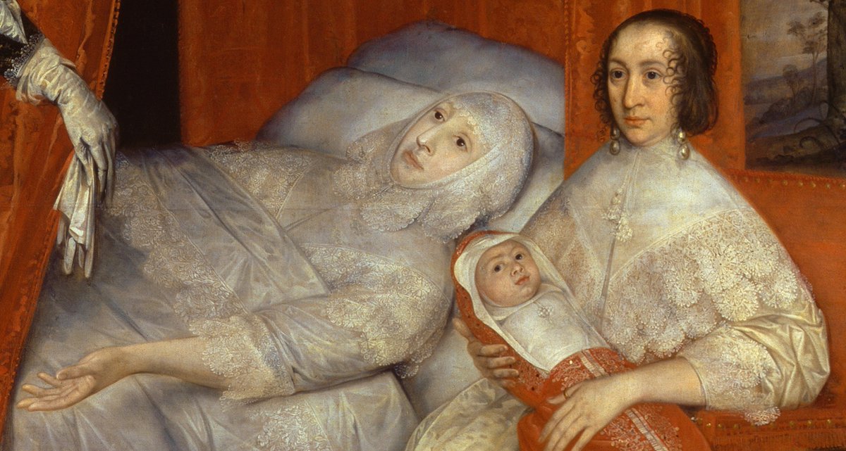 OldPortraiture's tweet photo. Baptised #OnThisDay in 1611: Anglo-French painter #DaviddesGranges (1611-1672)
Portrait of The Saltonstall Family, ca. 1636
#DesGranges #EnglishArt #FamilyPortraits #ChildrenInArt https://t.co/bdVZ02p98O