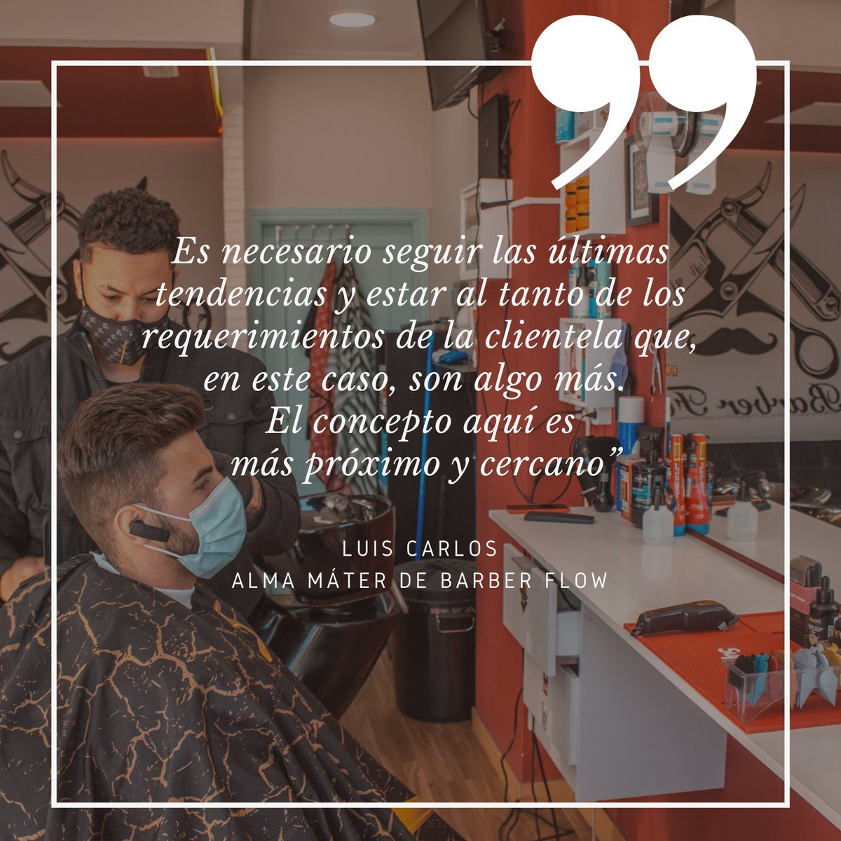 ManzanaresReal's tweet photo. #ComercioLocal: conoce a las recién llegadas
Luis Carlos es el alma máter de #BarberFlow💈 Un nuevo concepto del adecuado corte del cabello, la barba… tan moderno como arrebatador y sofisticado.
Entrevista completa en: https://t.co/zcC1BpV5u2
#ManzaParaTodos #YoConsumoLocal https://t.co/9ypQj9uxGb