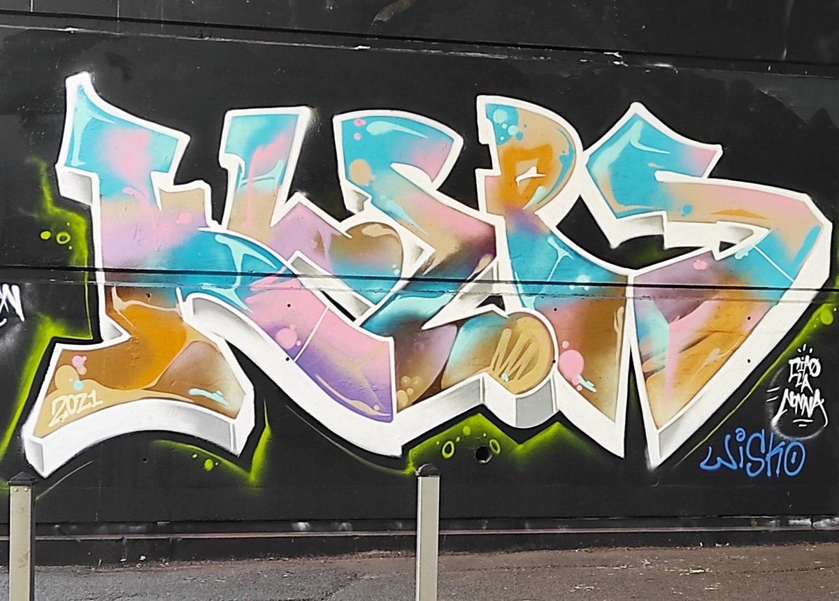 2Frais1976's tweet photo. Booyah....#graffiti #Graff #StreetArt #urbanart #colorwall #ArtistOnTwitter #Tag 06.... https://t.co/8WbrLLBpOu