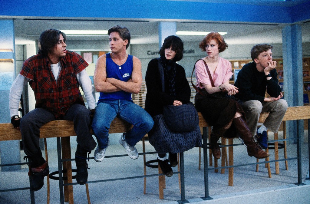 MJonAir's tweet photo. On this day in 1984, The Breakfast Club met for detention is John Hughes classic film. #TheBreakfastClub https://t.co/9L7Ragg7VW https://t.co/qNgUPMfdzW