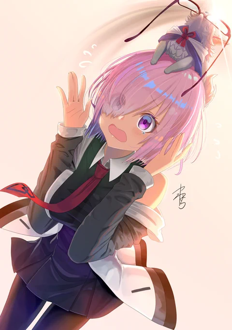 #見た人も無言でピンク髪美少女貼れ 