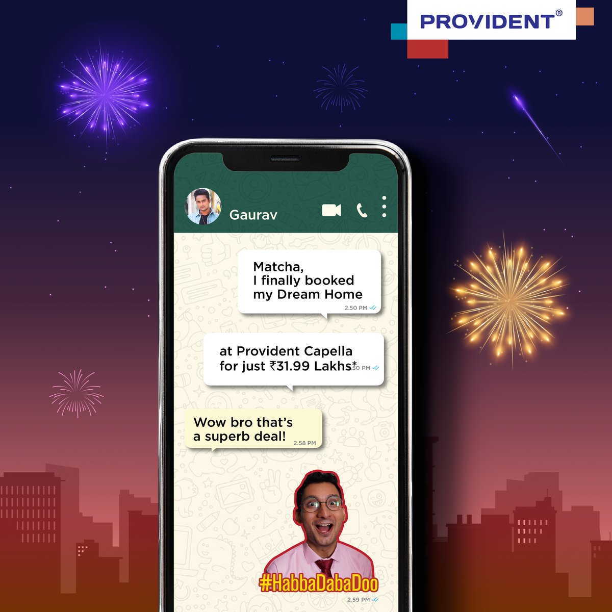 ourprovident's tweet photo. Looking for a reason to buy your dream home? It’s time to go #HabbaDabaDoo!🥳

Provident presents India’s biggest home buying festival, #BengaluruHomeHabba!

Visit https://t.co/cu1HiXeRMk or any of our projects before 31st March, to avail these #Homeoffers.

#ProvidentHousing https://t.co/FtgivAOpOx