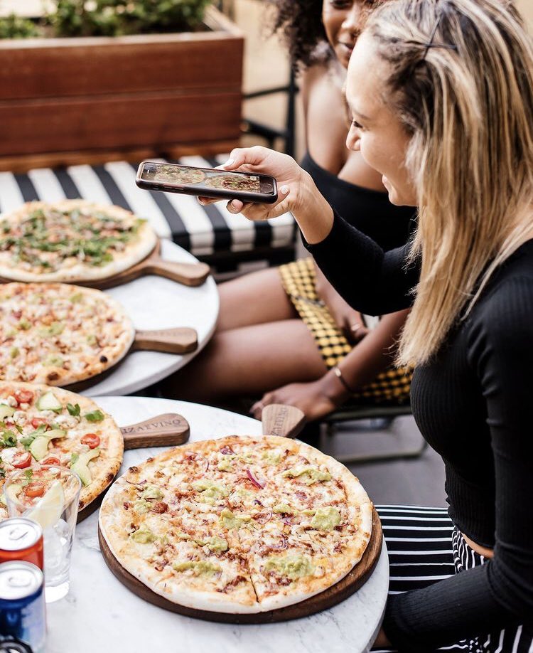 When you can’t decide on one pizza so you order four 😍🍕
P.S On Wednesdays kids eat free – sit down only. 
#Salad #Love #Yummy #Delicious #Tasty #kickititalian