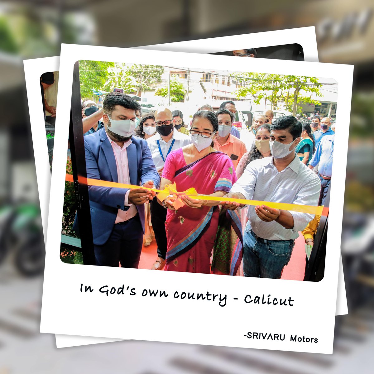 srivarumotors's tweet photo. Hello Kerala!! We have stepped in Calicut, the wealthy land of natural beauty. Lets make it even more greener with #gogreen attitude. Step in and dive into the world of #PRANA.
#srivarumotors #svmcsr #svm_bikes @prana_calicut #svm #made_in_india #Indian_ev #gogreen https://t.co/yHAlkdlQXo