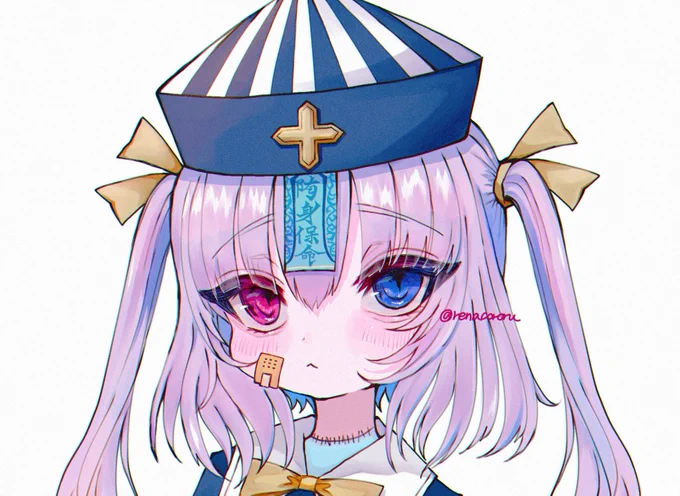 髪の長いにゅいにゅいちゃん 