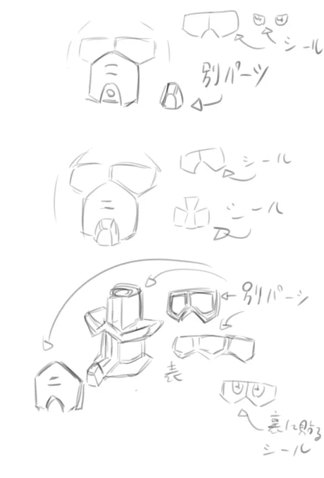 デフォルメといえばSDガンダムの進化すげーなというだけの図解 