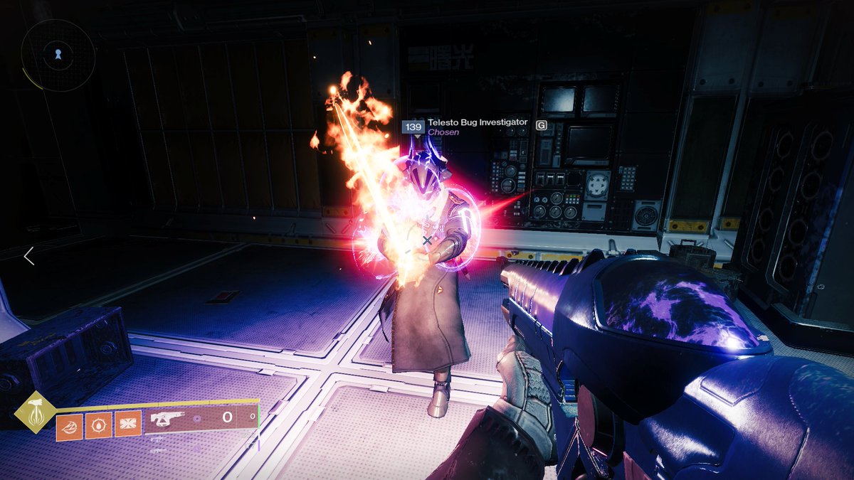 destinyexcuses's tweet photo. What Telesto bug?😳 #Destiny2 #DestinyMeme #Bungie https://t.co/mDFhVWTz4p