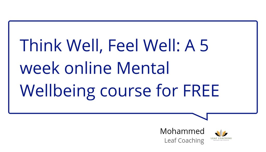 LeafCoaching's tweet photo. We will hold the course on Saturday mornings from 10am - 12pm starting from the 10th of April 2021.

Read more 👉 https://t.co/t8BEAiz7Mb

#MentalWellbeingCourses #ProvideSignpostingOpportunities #QualifiedLifeCoach #AdditionalSupport #SaturdayMornings #12PmStarting https://t.co/tkyMHilybs