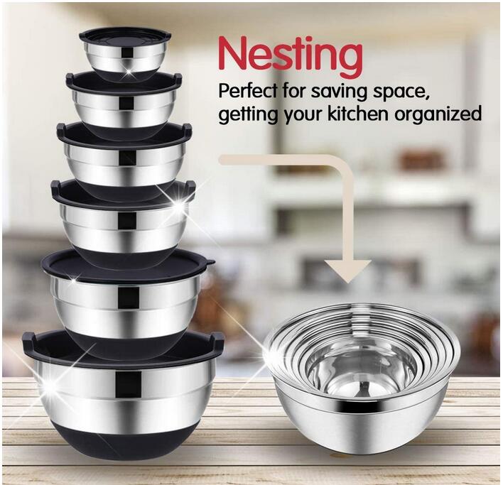 ROTTAY001's tweet photo. 🔥NEW ARRIVAL🔥
👉Mixing Bowls with Airtight Lids
👉Size 7, 3.5, 2.5, 2.0,1.5, 1QT
🌟Great for Mixing, Baking, Serving 
🌈🌈🌈
Follow &amp; RT to get a free one!

YOU'LL LOVE IT!!
USA ONLY
Check out: https://t.co/OMMR530A5x

#AmazonReview #Bowl  #producttester #Giveaway #kitchen https://t.co/eSs17W4LFM